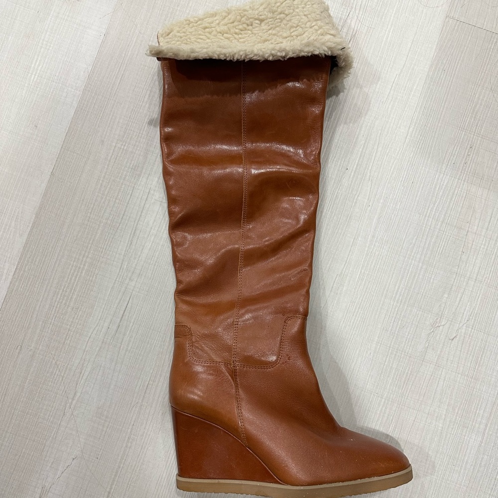 Long leather Boots